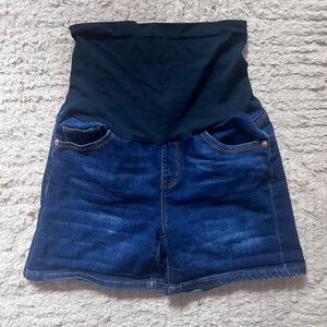 Maternity Denim Shorts